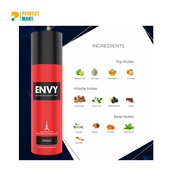 Envy Speed Deodorant Body Spray - 120ml