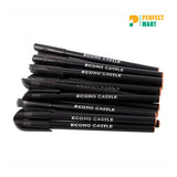 Econo Castle Multi Color Body Pencil Pen - Black Ink - 1 Box