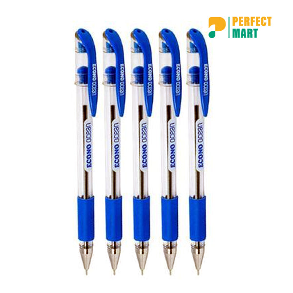 Econo Ocean Ball Pen Black Ink - 5Pcs