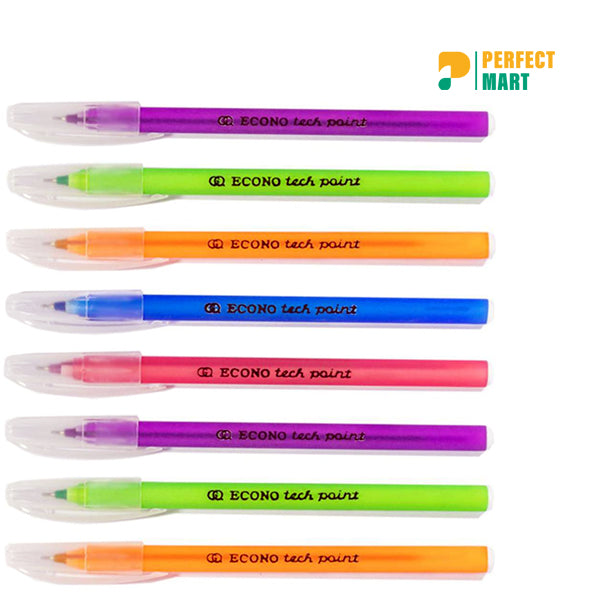 Econo Student Ball Pen Black Ink - 10 Pcs