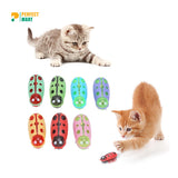 Electric Battery Operated Colorful Bugs Toy for Cat