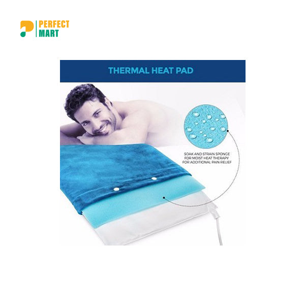 Electric Heated Fleece Thermal Therapy Heat Pad