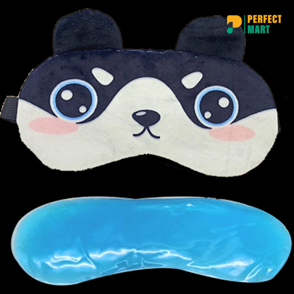 Super Soft Plush Cartoon Ice Gel Eye Mask