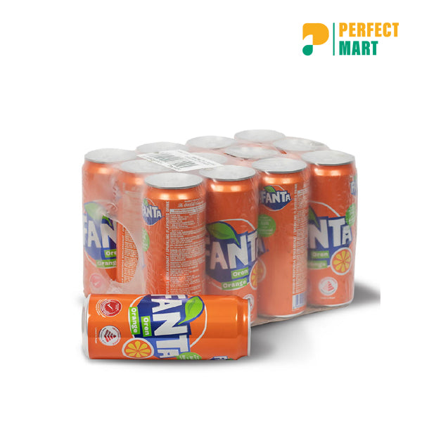 Fanta Orange Can 330ml Imported