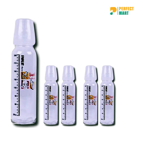 Farlin 2-Step Top Glass Feeding Bottle 240ml