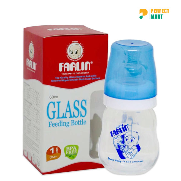 Farlin Glass Feeding Bottle 60 ml