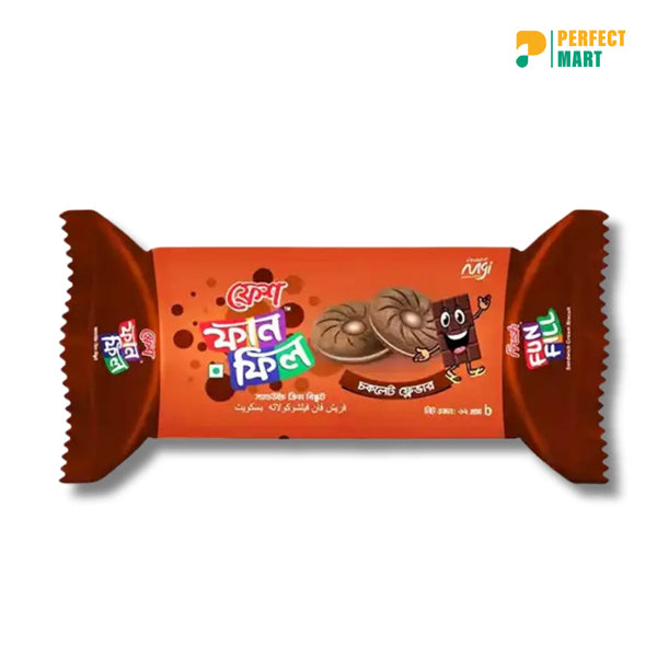 Fresh Fun Fill Sandwich Chocolate Cream Biscuit 36gm