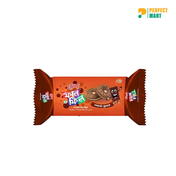 Fresh Fun Fill Sandwich Chocolate Cream Biscuit 36gm
