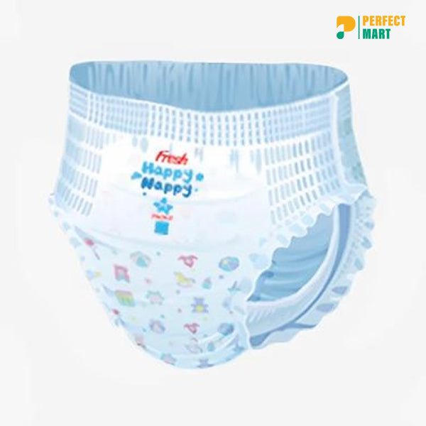 Fresh Happy Nappy Pant System Baby Diaper (M Size) (7-12Kg)
