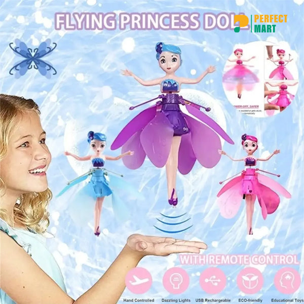 Frozen Barbie princess Flaying Doll