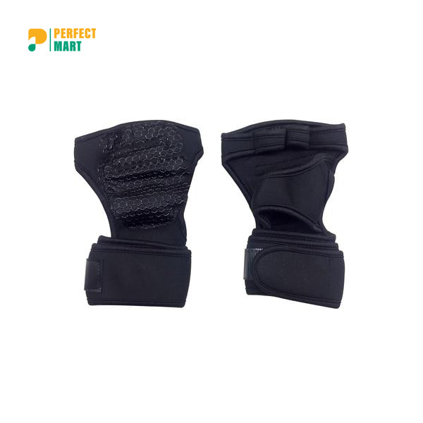 Gym Gloves For Unisex - Black