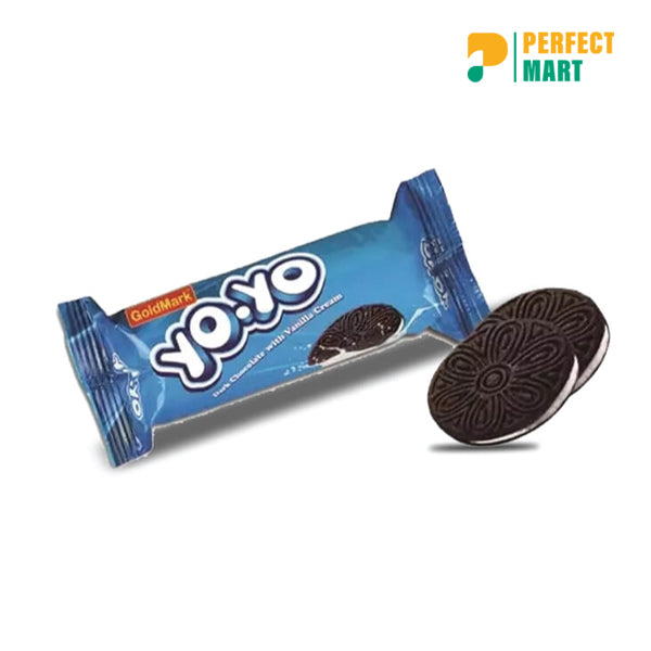 GoldMark Yoyo Vanilla Cream Biscuit 38gm