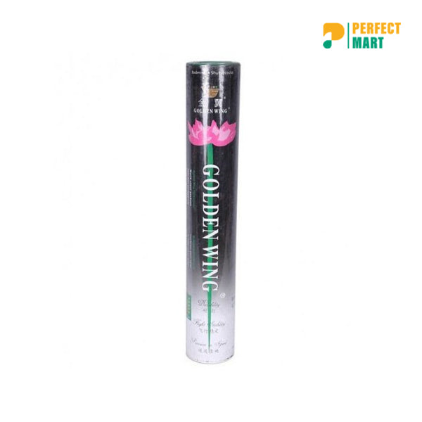 Golden Wing Badminton Shuttles - 12 Pcs