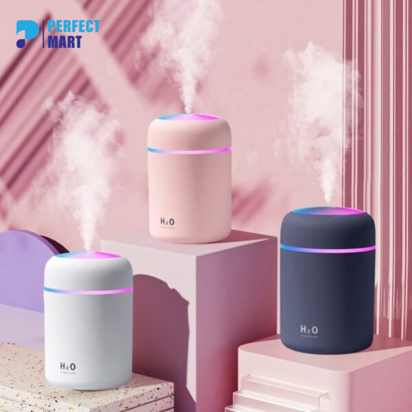 H2O Humidifier Aroma Diffuser Ultrasonic Essential with LED Light