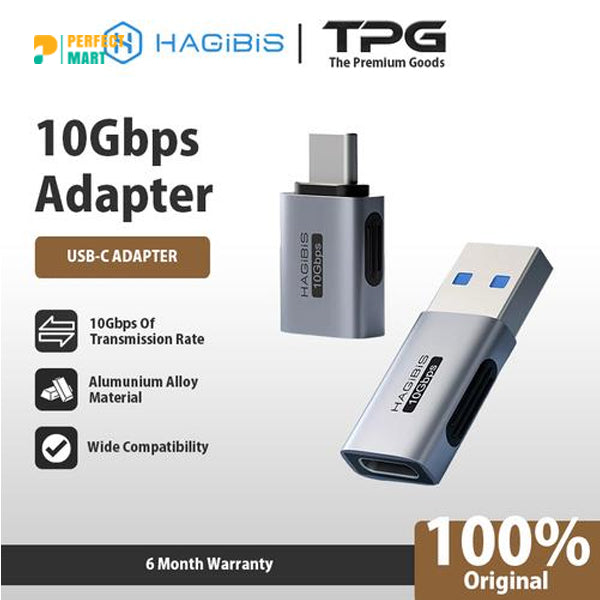 Hagibis TUA02 Type C to USB A 3.2 Gen2 Female Adapter