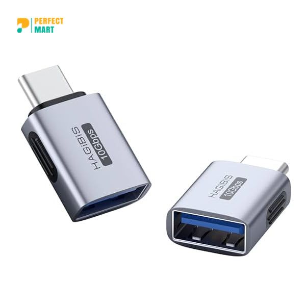 Hagibis TUA03 USB 3.2 to Type C OTG Adapter 10Gbps