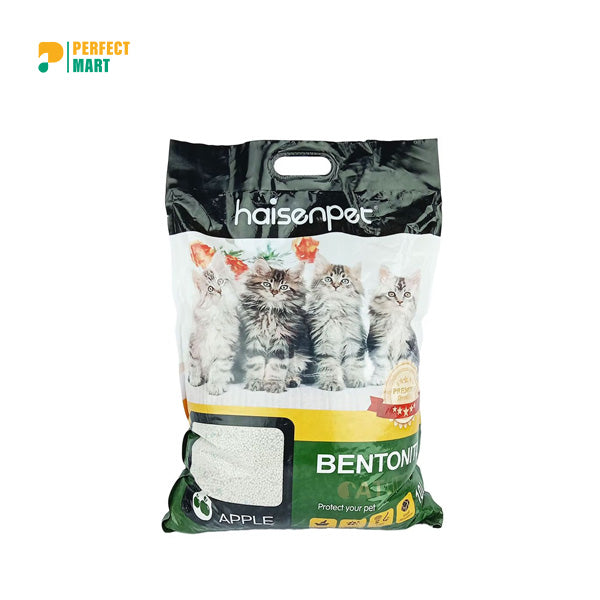 Haisenpet Bentonite Cat Litter Apple 10L