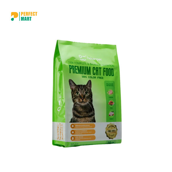 Haisenpet Premium Adult Cat Food Chicken, Tuna & Turkey - 3kg Pack