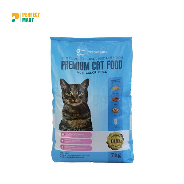 Haisenpet Premium Kitten Food Chicken, Fish, Egg & Milk 7KG