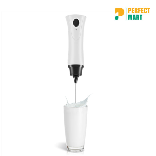 Handheld Electric Coffee Mixer Frother Egg Beater With Cover