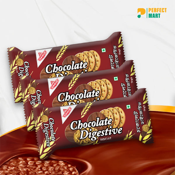 Haque Chocolate Digestive Biscuits 145gm