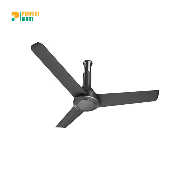 Havells Crista BLDC - 1200mm Dust Resistant coating Remote control Ceiling Fan (Slate Chrome) H-301
