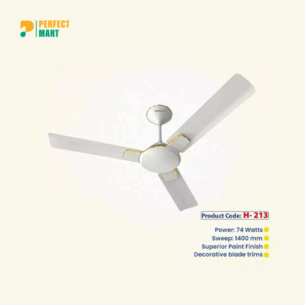 Havells Enticer 56" (Pearl White Gold) H-213