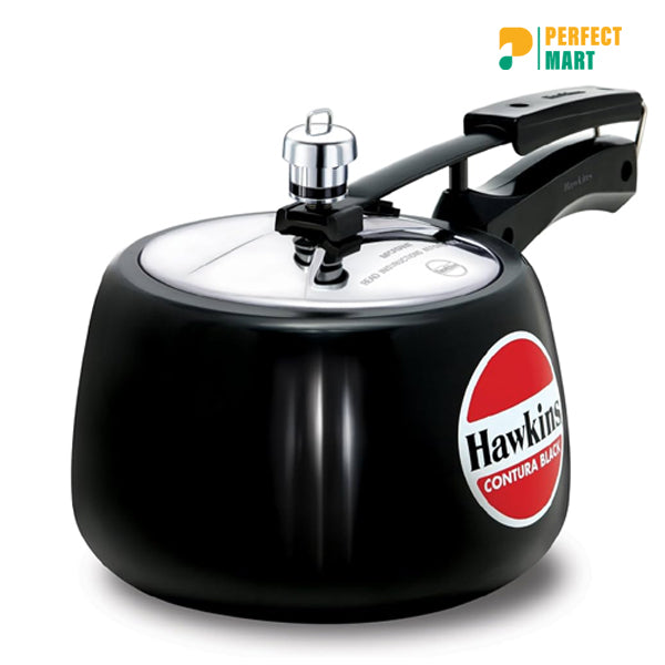 Hawkins Ceramic Coated Contura Pressure Cooker (3 Litre)