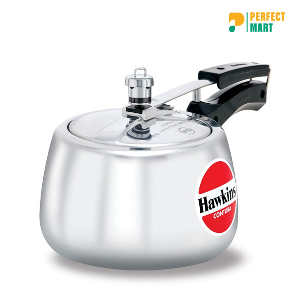 Hawkins Ceramic Coated Contura Pressure Cooker (3 Litre)