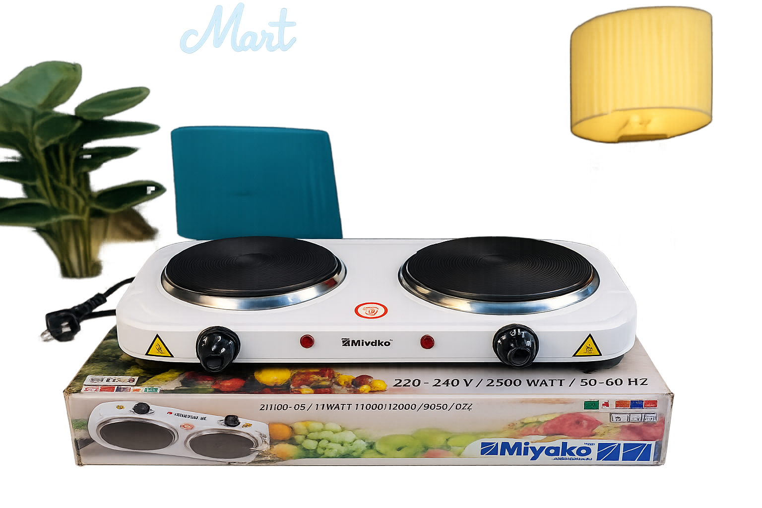 Double Hot Plate Miyako HD-2011B