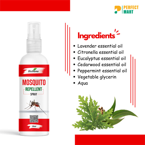 Ikebana Mosquito Repellent Spray (100ml)
