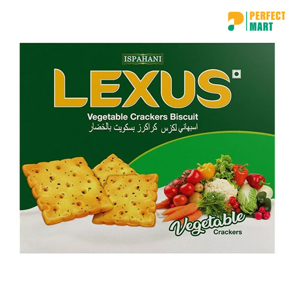 Ispahani Lexus Vegetable Crackers Biscuit 150gm