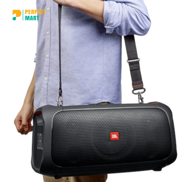 JBL PartyBox On-The-Go Essential Portable Party Speaker With Wireless Microphone