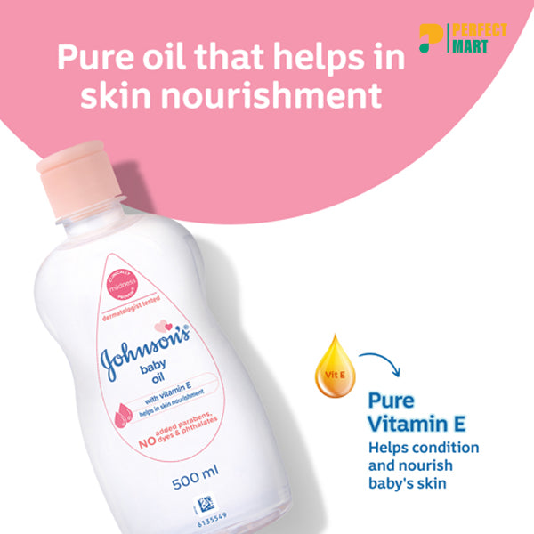 Johnson's Baby Oil 200ml