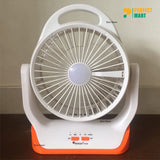 Joykaly YG-729 Rechargeable ACDC 8 Inch Fan with LED Light