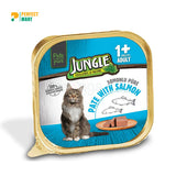 Jungle Adult Cat Food Pate With Salmon - 100g Pate