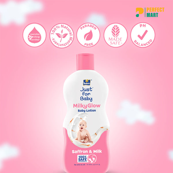 Parachute Just For Baby Milky Glow Baby Lotion 100ml