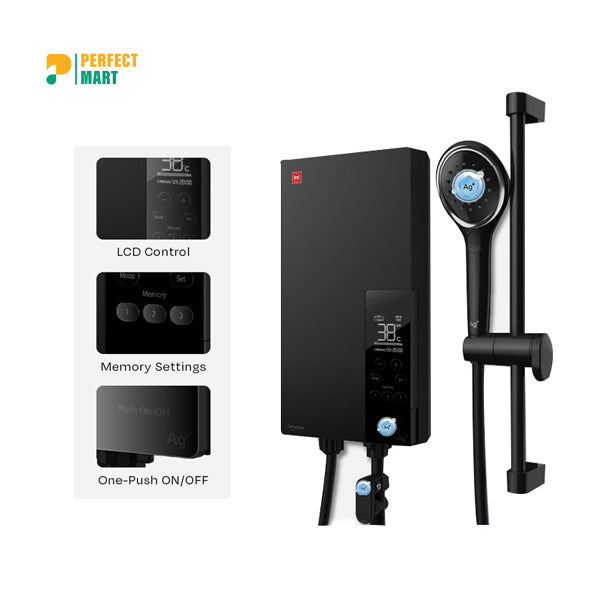 KDK LCD Corner Control Instant Water Heater (TG3AD1)