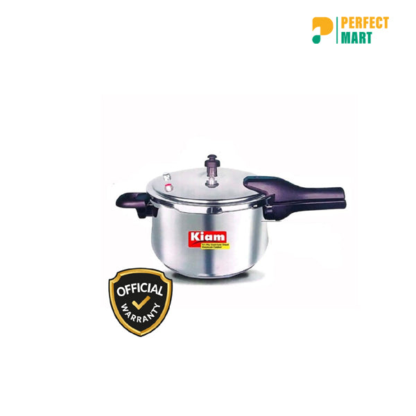 Kiam Stainless Steel Pressure Cooker - 4.5Ltr