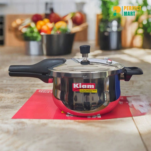 Kiam Stainless Steel Pressure Cooker - 4.5Ltr