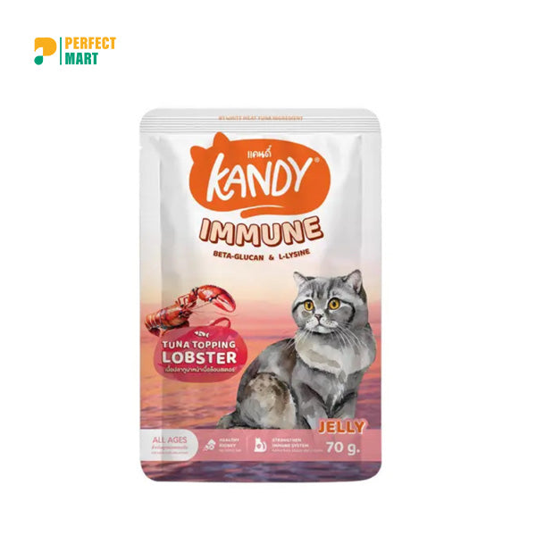 Kandy IMMUNE Pouch with Tuna Topping Lobster in Jelly 70g