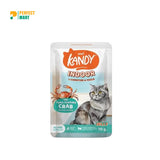 Kandy INDOOR Pouch with Tuna Topping Crab in Jelly 70g