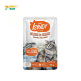 Kandy SKIN & COAT Pouch with Tuna Topping Salmon in Jelly 70g