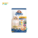 Kaniva Cat Pouch Tuna & Topping Salmon In Gravy Pouch 70g