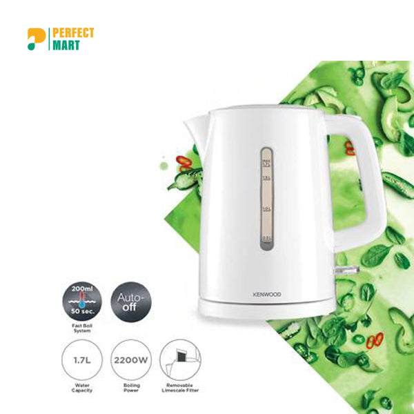 Kenwood ZJP00.000WH Electric Kettle - 1.7 Liter