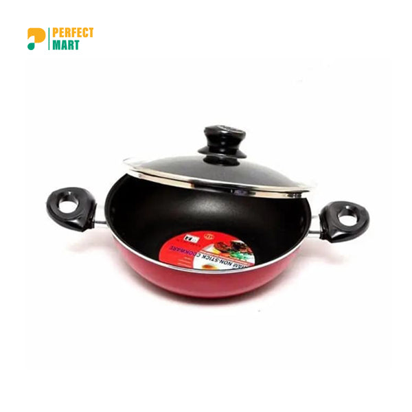 Kiam Classic Non-Stick Karai With Glass Lid-26cm
