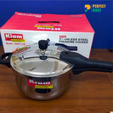 Kiam Stainless Steel Pressure Cooker – 6.5 Liter