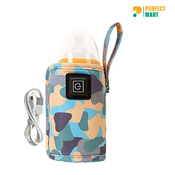 Portable USB Rechargeable Warmer Baby Milk Bottle