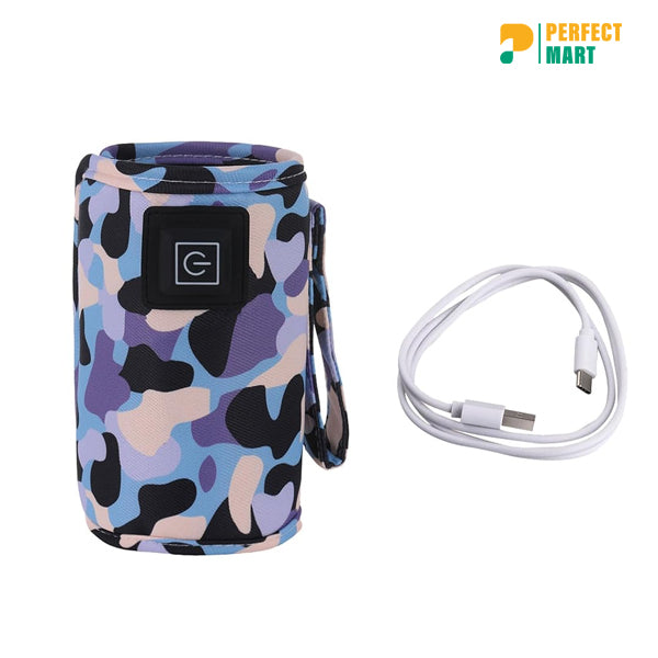 Portable USB Rechargeable Warmer Baby Milk Bottle