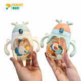 Kids Water Bottle / Silicone Straw Mum Pot - 250ml